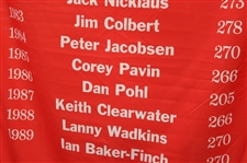 Colonial Course Flown Champions Banner w/ Nicklaus Win