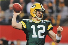Aaron Rodgers Signed 16x20 Deluxe Framed w/ JSA Letter #YY21497