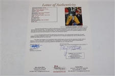 Aaron Rodgers Signed 16x20 Deluxe Framed w/ JSA Letter #YY21497