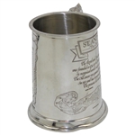 St. Andrews 'The Old Course' Course Layout/Scorecard Pewter Golf Tankard - Made in England