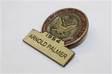 1954 US Amateur Champ Arnold Palmer Commemorative Contestant Badge - Limited Distribution
