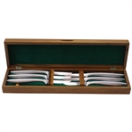 1983 Masters Tournament Gerber Knife Set of Six (6) in Original Wooden