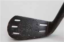 c.1904 Brown’s Patent Montrose Water Iron w/ Anderson & Blyth St. Andrews Shaft Stamp
