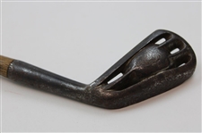 c.1904 Brown’s Patent Montrose Water Iron w/ Anderson & Blyth St. Andrews Shaft Stamp