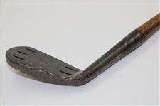 c.1904 Brown’s Patent Montrose Water Iron w/ Anderson & Blyth St. Andrews Shaft Stamp
