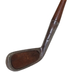 Vintage Spalding Cran Cleek Pat. June 8, 97 w/Wood Face Insert w/The Spalding Shaft Stamp