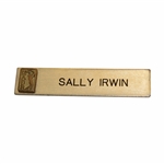 Sally Irwins PGA Tour Gold Tone Pin