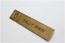 Sally Irwin's PGA Tour Gold Tone Pin