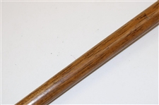 J. Anderson Longnose Splice Neck Baffing Spoon w/LS Stamp on Crown & Brass Plate