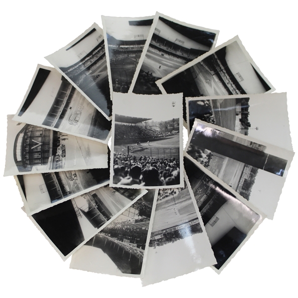 Fifteen (15) Original Photos of New Yorks Historic Ebbets Field (1913-1957)