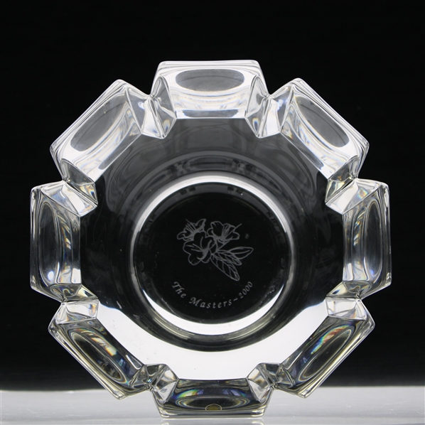 2000 The Masters Glass Crystal Bowl Made by Orrefors Sweden
