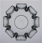 2000 The Masters Glass Crystal Bowl Made by Orrefors Sweden