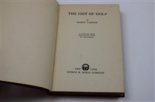 1922 'The Gist Of Golf' 1st Edition Book by Harry Vardon