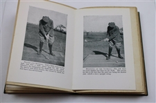 1922 'The Gist Of Golf' 1st Edition Book by Harry Vardon