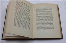 1922 'The Gist Of Golf' 1st Edition Book by Harry Vardon
