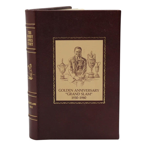 1980 Golden Anniversary "Grand Slam" 1930-1980 The Bobby Jones Story Ltd Ed 77/300 Book