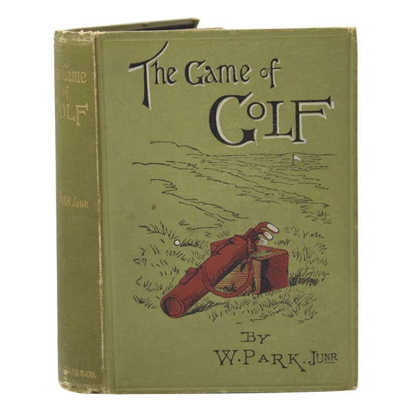 1896 The Game Of Golf 2nd Edition Book by Willie Park Jr
