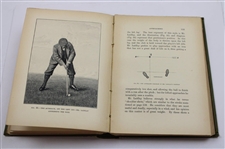 1896 'The Game Of Golf' 2nd Edition Book by Willie Park Jr