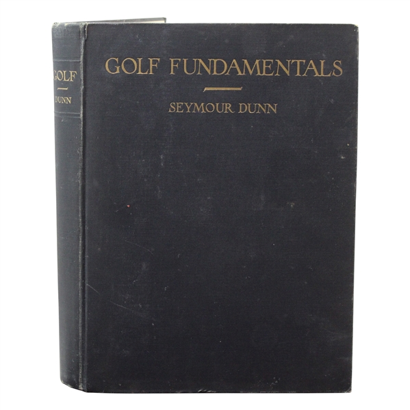 1930 Golf Fundamentals Book by Seymour Dunn
