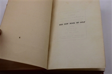 1912 'The New Book Of Golf' by Horace Hutchinson