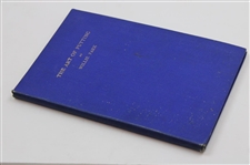 1920 'The Art of Putting' 1st Edition Book by Willie Park