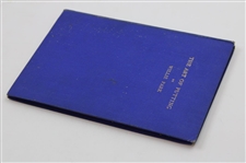 1920 'The Art of Putting' 1st Edition Book by Willie Park