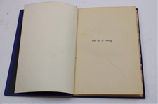 1920 'The Art of Putting' 1st Edition Book by Willie Park