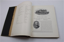 1897 'British Golf Links' Book by Horace Hutchinson