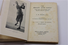 1923 'The Brain & Golf' by C.W. Bailey