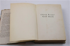 1921 First Edition 'The Chick Evans Golf Book'