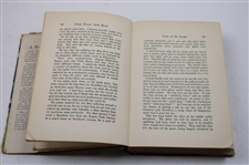 1921 First Edition 'The Chick Evans Golf Book'