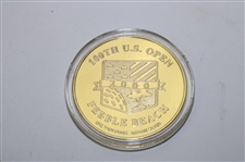 2000 US Open Commemorative Coin, Holder, and Box - Tiger Win - One Troy Ounce of Silver
