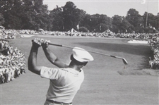Ben Hogan Signed 1950 U. S. Open at Merion 1 Iron Print - Framed JSA ALOA