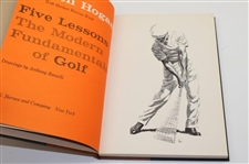 1957 'Ben Hogan's Five Lessons' 1st Edition Deluxe Book in Slipcase