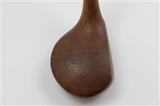 c.1898-1902 Tom Skipper One-Piece Wood w/'T S E' & Tom Skipper Shaft Stamp