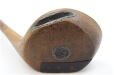 c.1898-1902 Tom Skipper One-Piece Wood w/'T S E' & Tom Skipper Shaft Stamp