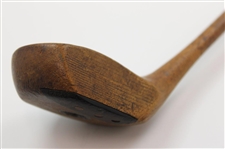 c.1898-1902 Tom Skipper One-Piece Wood w/'T S E' & Tom Skipper Shaft Stamp