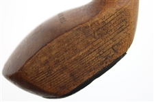 c.1898-1902 Tom Skipper One-Piece Wood w/'T S E' & Tom Skipper Shaft Stamp