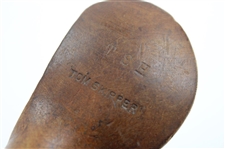 c.1898-1902 Tom Skipper One-Piece Wood w/'T S E' & Tom Skipper Shaft Stamp