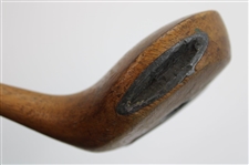 c.1898-1902 Tom Skipper One-Piece Wood w/'T S E' & Tom Skipper Shaft Stamp