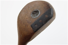 c.1898-1902 Tom Skipper One-Piece Wood w/'T S E' & Tom Skipper Shaft Stamp