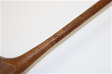 c.1898-1902 Tom Skipper One-Piece Wood w/'T S E' & Tom Skipper Shaft Stamp