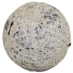 c.1857 Hand Hammered Gutty Ball with Very Faint Stamp/Mark