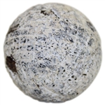 c.1857 Hand Hammered Gutty Ball with Very Faint Stamp/Mark