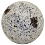 c.1857 Hand Hammered Gutty Ball with Very Faint Stamp/Mark