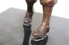 Bronze Bobby Jones Post Swing Statue on Granite Plinth
