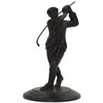 Bronze Harry Vardon Post Swing Statue