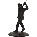 Bronze Harry Vardon Post Swing Statue