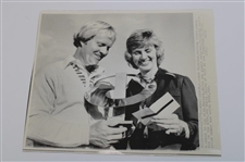 Five (5) Jack Nicklaus with Barbara Nicklaus Photos - Various
