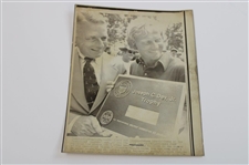 Twelve (12) Jack Nicklaus Photos - Trophies, Action, Press, Wire & other